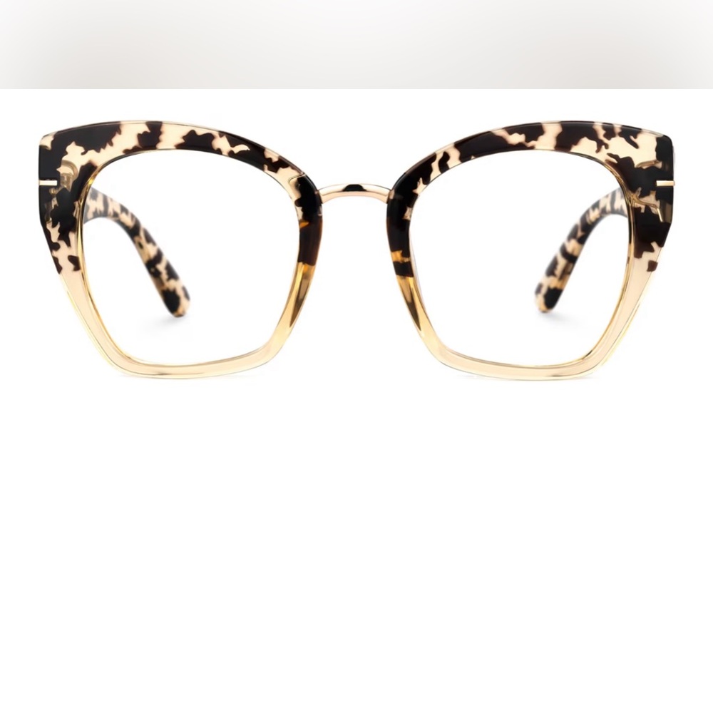 Eyeglass Frames - multicolored frames with clear lens